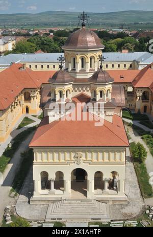 Coronation Cathedral, Alba Iulia, Romania Stock Photo