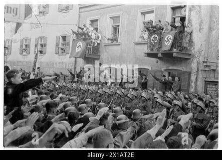 The Anschluss (Austrian Annexation) 1938, March 1938 - 19380301 PD0258 - Rechteinfo: Rights Managed (RM) Stock Photo