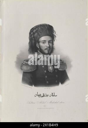 Abdul-Medjid I, Sultan of Turkey, ex 1839, - 19830422 PD105742 - Rechteinfo: Rights Managed (RM) Stock Photo