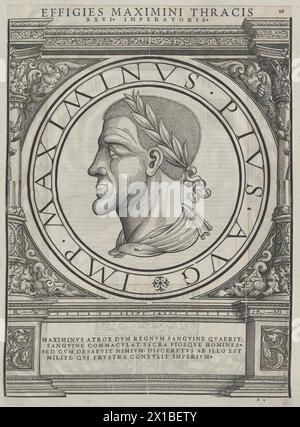 Maximinus Thrax, Roman emperor, - 19830422 PD50867 - Rechteinfo: Rights Managed (RM) Stock Photo