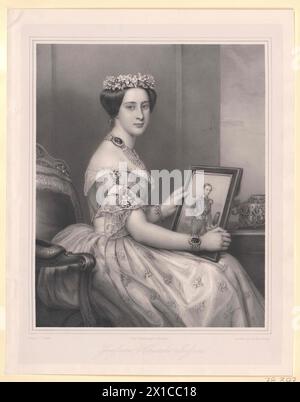 Alexandra, princess of Saxe Altenburg, - 19830422 PD81309 - Rechteinfo: Rights Managed (RM) Stock Photo