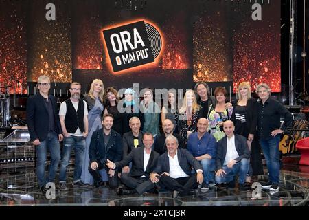 Rome, Italy. 30th May, 2018. Rome, Rai Dear studios, presentation of the TV show 'Now or Never'. In the photo: the cast Credit: Independent Photo Agency/Alamy Live News Stock Photo