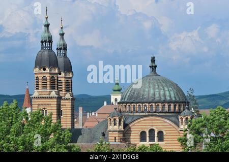 Holy Trinity Cathedral, Sibiu, Romania Stock Photo