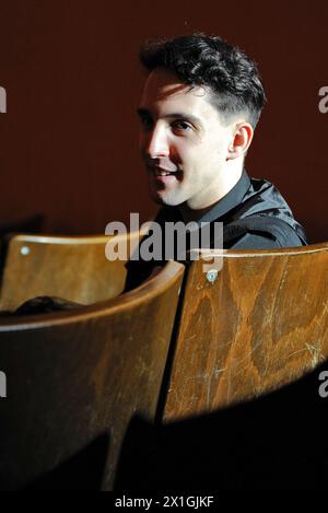 Vienna - Puppet artist and director Nikolaus Habjan during interview with Austria Presse Agentur on 10th January 2013. PICTURE:   Nikolaus Habjan - 20130110 PD8175 - Rechteinfo: Rights Managed (RM) Stock Photo