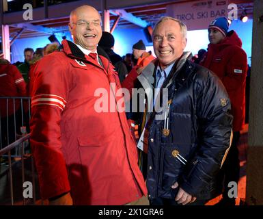 Olympic winter games in Sochi 2014: Opening of the 'Austria Tyrol House' in Krasnaja Poljana, Russia, 06 February 2014. - 20140206 PD3714 - Rechteinfo: Rights Managed (RM) Stock Photo
