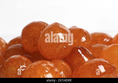Crispy fried ouwamat covered by a sugary syrup, it’s a Lebanese dessert ...