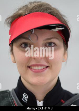 Rio 2016 - Austria is scheduled to compete at the 2016 Summer Olympics in Rio de Janeiro, Brazil, from 5 to 21 August 2016. File photo pictured on 19th March 2016. PICTURE: Olivia Hofmann (shooting) - 20160319 PD18082 - Rechteinfo: Rights Managed (RM) Stock Photo