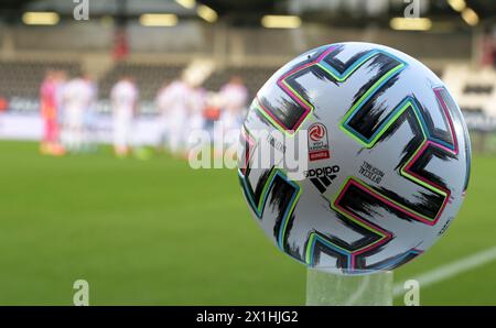 Bundesliga match ball   during tipico Bundesliga match between LASK Linz and SK Puntigamer Sturm Graz in Pasching, Austria, on June 17, 2020. - 20200617 PD10567 - Rechteinfo: Rights Managed (RM) Stock Photo