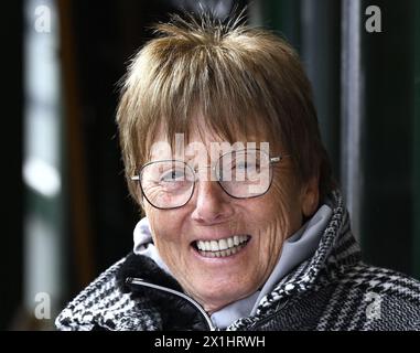 The Austrian ski legend Annemarie Moser-Proell during an interview with the Austria Presse Agentur on March 6th, 2023 in Vienna, Austria. Annemarie Moser-Proell celebrates her 70th birthday on March 27, 2023. - 20230306 PD16776 - Rechteinfo: Rights Managed (RM) Stock Photo