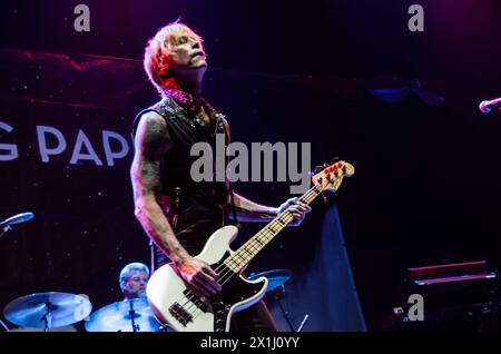 London, United Kingdom. 9th November 2013. Duff McKagan live at Alexandra Palace with Walking Papers, supporting Alice in Chains. Cristina Massei/Alam Stock Photo