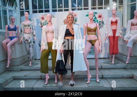 Lena GERCKE poses during Intimissimi Glam Night Wear at Palmenhaus in Vienna, Austria, on 15 th May 2019. - 20190515 PD18719 - Rechteinfo: Rights Managed (RM) Stock Photo