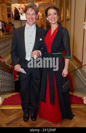 Vienna Philharmonic Ball 2020 at Wiener Musikverein in Vienna, Austria, on January 23, 2020. PICTURE:   Tobias and Julia MORETTI - 20200123 PD14777 - Rechteinfo: Rights Managed (RM) Stock Photo