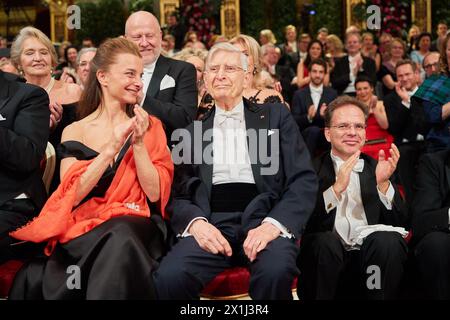 Vienna Philharmonic Ball 2020 at Wiener Musikverein in Vienna, Austria, on January 23, 2020. PICTURE:   Isabel KARAJAN, Herbert BLOMSTEDT, - 20200123 PD14881 - Rechteinfo: Rights Managed (RM) Stock Photo