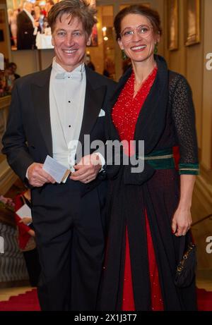 Vienna Philharmonic Ball 2020 at Wiener Musikverein in Vienna, Austria, on January 23, 2020. PICTURE:   Tobias and Julia MORETTI - 20200123 PD14803 - Rechteinfo: Rights Managed (RM) Stock Photo