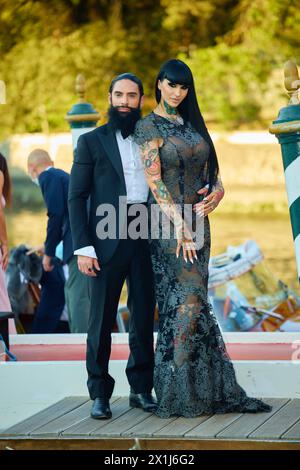 Copyright: Starpix/Alexander TUMA, 06.09.2021 Venice, Italy,  David Michigan , Eloise Von Velvet ,  78th Venice International Film Festival 2021 - 20210906 PD8510 - Rechteinfo: Rights Managed (RM) Stock Photo