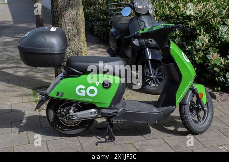 Go Sharing Scooter At Amsterdam The Netherlands 14-4-2024 Stock Photo