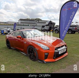 Nissan vehicle engine front view Stock Photo - Alamy