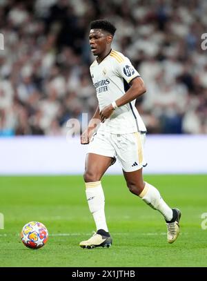 Real Madrid's Aurelien Tchouameni during Spanish Kings Cup Round of 8