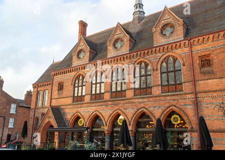 Lost & Found Knutsford restaurant in the former Knutsford Town Hall Stock Photo