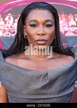 Westwood, United States. 16th Apr, 2024. WESTWOOD, LOS ANGELES, CALIFORNIA, USA - APRIL 16: Venus Williams arrives at the Los Angeles Premiere Of Amazon MGM Studios' 'Challengers' held at Westwood Village Theater on April 16, 2024 in Westwood, Los Angeles, California, United States. (Photo by Xavier Collin/Image Press Agency) Credit: Image Press Agency/Alamy Live News Stock Photo