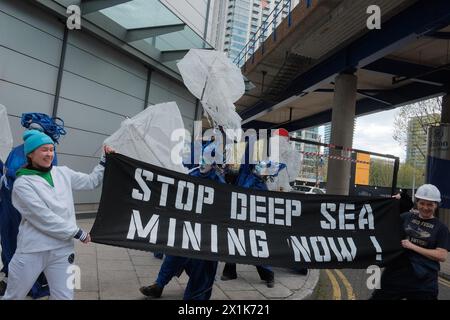 Ocean Rebellion (OR) stages a protest concert against a deep sea mining ...
