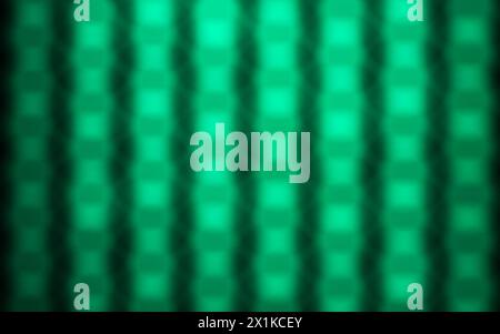 Abstract blurred green light background. Colorful wallpaper for design Stock Photo