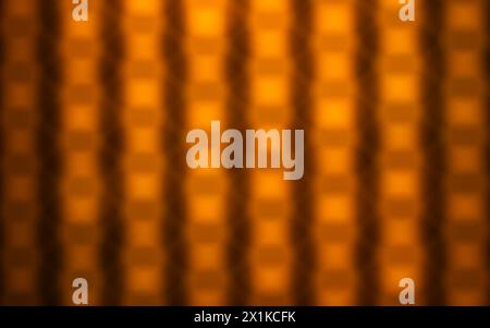 Abstract blurred orange lights background. Colorful wallpaper for design Stock Photo