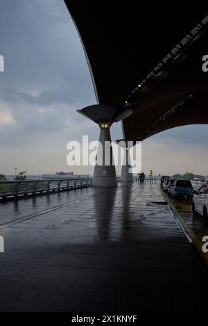 John Angerson 2024. Airport Kuala Lumpur, Malaysia, Stock Photo