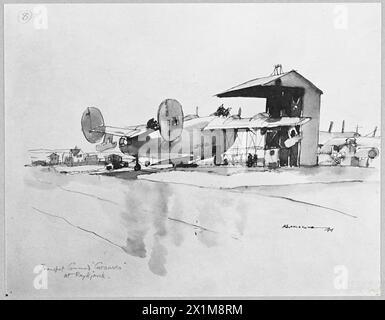 RAF Transport Command Coronado aircraft underwent major inspections and ...