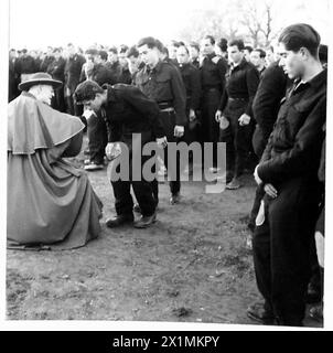 Cardinal Hinsley visits an Italian prisoners of war camp where ...