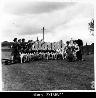 ATS students at a physical training school practice balance exercises ...