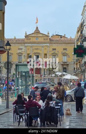 Tarragona, Spain - April 17, 2024: Stock Photo