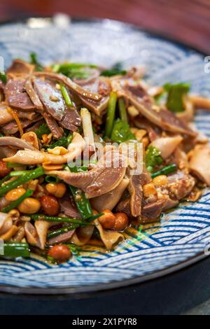 A delicious Chinese dish, cold goose offal Stock Photo - Alamy