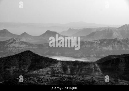 Pratapgad, Maharashtra, India - March 24, 2024 : View of Shivaji's ...