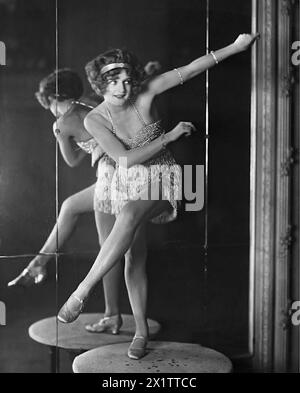 American Dancer Beatrice "Bee" Jackson - 1926. Stock Photo