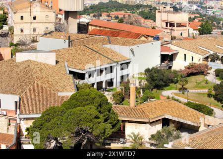 Citadel of Museums At the Ancient Arsenal. Cagliari. Sardinia. Italy Stock Photo