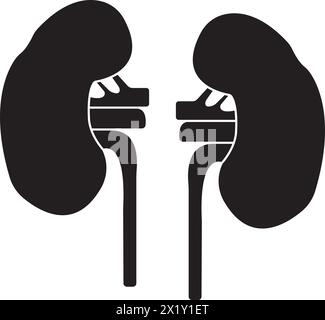 Kidney icon vector illustration symbol design Stock Vector