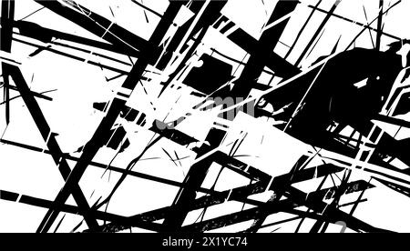 Horizontal line pattern. Halftone pattern, abstract background of rippled, wavy lines. Black white abstract background, curved horizontal stripes.Opti Stock Vector