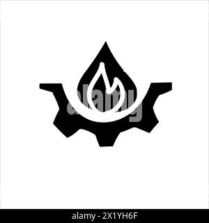 Flat icon of HVAC vector Stock Vector