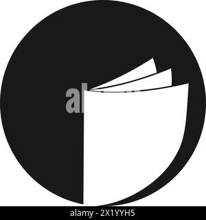 book logo vector illustration design Stock Vector