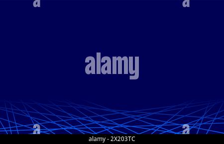 isolated vertical striped abstract blue blank background Stock Vector