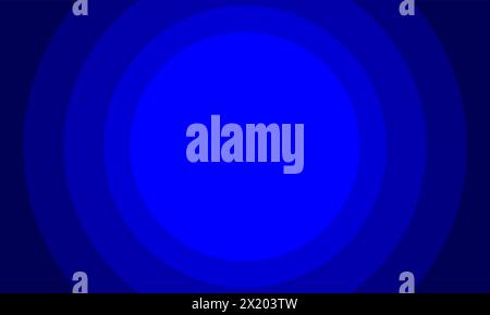 dark blue circle in the middle  background Stock Vector