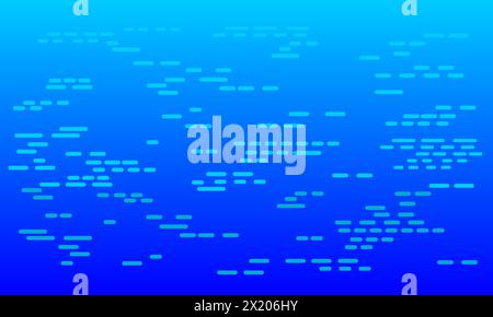 abstract blue waves background Stock Vector
