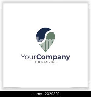 Vector placeholder logo design template Stock Vector