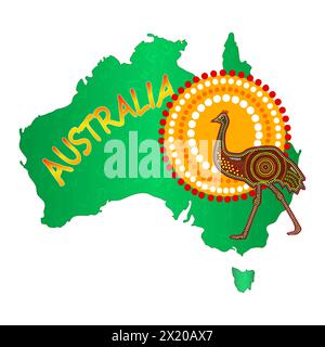 Dot to Dot Emu Australian Animal Isolated Stock Vector Image & Art - Alamy