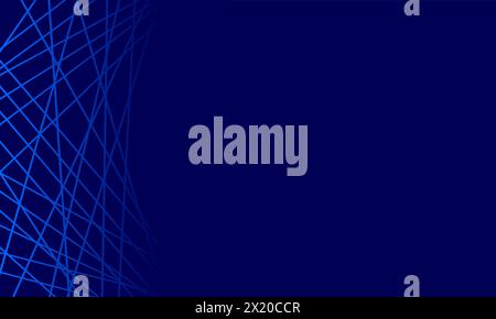 isolated vertical striped abstract blue blank background Stock Vector