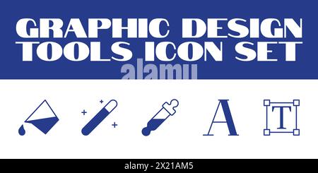 Set of thin line icons of graphic design, Art, creativity and graphic design Vector Icons Stock Vector