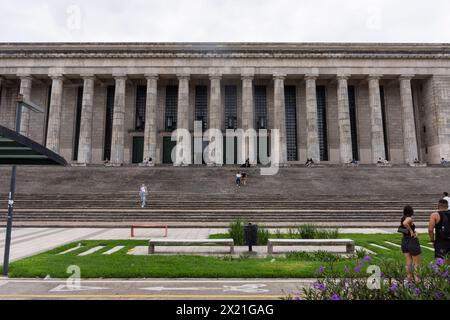 Public law university building in Recoleta, Buenos Aires, Argentina Stock Photo