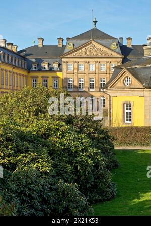 Arolsen Residential Palace, baroque palace, Germany, Hesse, Bad Arolsen Stock Photo