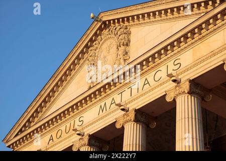 geography / travel, Germany, Hesse, Wiesbaden, kurhaus of Wiesbaden, ADDITIONAL-RIGHTS-CLEARANCE-INFO-NOT-AVAILABLE Stock Photo